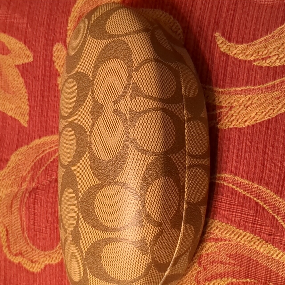 Coach hard case sunglass case